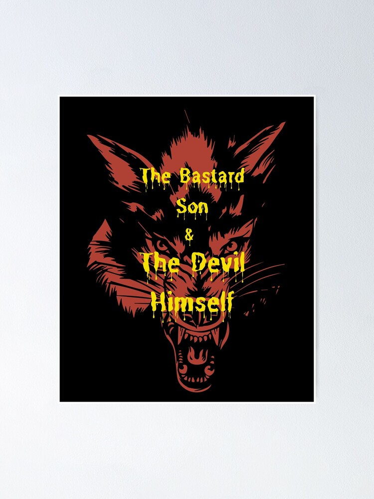 The Bastard Son & The Devil Himself Fierce Half Bad Wolf Poster for Sale  by IspireDesigns