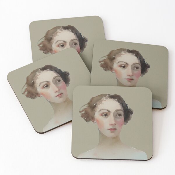 Item preview, Watercolor female face portrait, Custom female portrait, Portrait painting woman, Vintage art designed and sold by Artsareus.