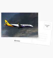 Monarch Airlines Airbus A321-231 Postcards