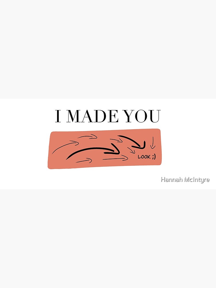 Made You Look (by Meghan Trainor) Sticker for Sale by