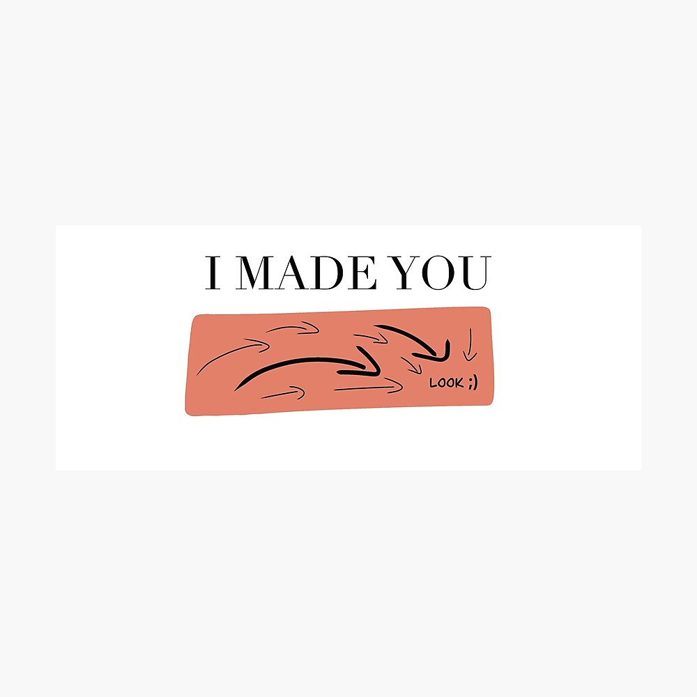 Made You Look - Meghan Trainor Sticker for Sale by Hannah McIntyre