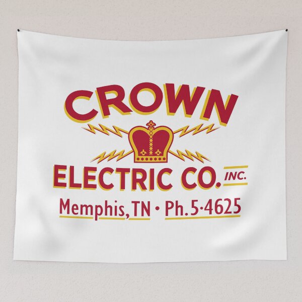 Item preview, "Crown Electric Co. - Memphis" 1954  - Elvis' Truck designed and sold by Vertigo Creative.