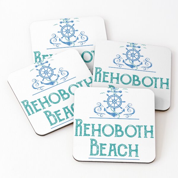 Item preview, Rehoboth Beach Delaware Vintage Nautical Design designed and sold by Futurebeachbum.