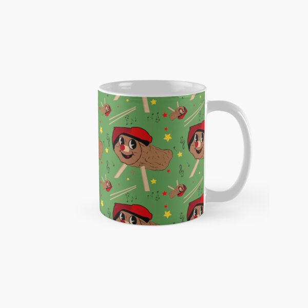 Caga Tio Adorable Catalan Christmas Pooping Log Classic Mug