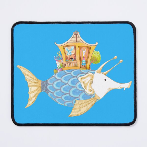 Item preview, Home Is A Weird Hog-Fish designed and sold by SpaceCatVisions.
