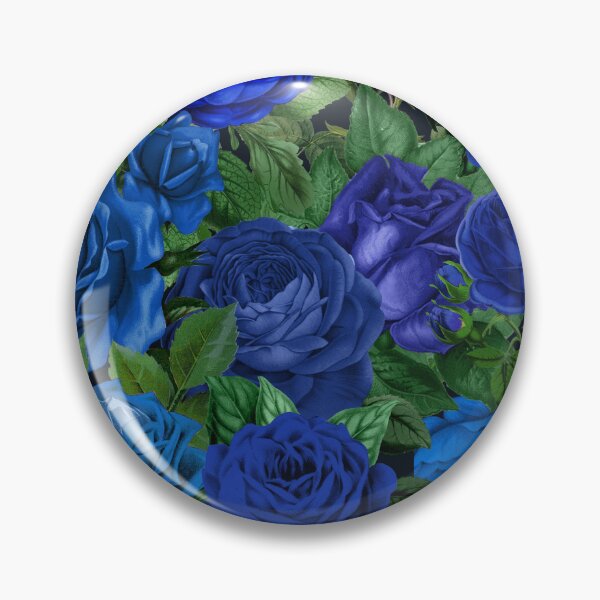 Item preview, Vintage Blue Roses Pattern designed and sold by Yourfavshop600.