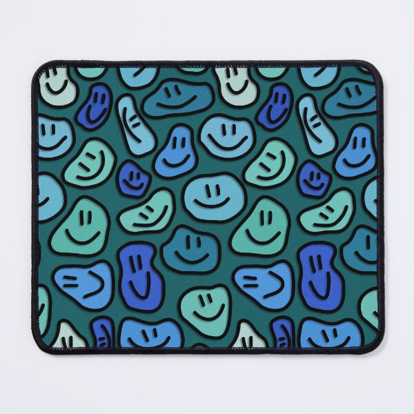 Item preview, Blue Distorted Smiley Faces designed and sold by Ayoub14.