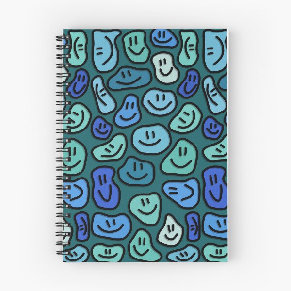 Item preview, Blue Distorted Smiley Faces designed and sold by Ayoub14.
