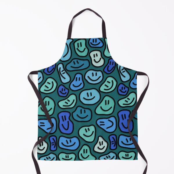 Item preview, Blue Distorted Smiley Faces designed and sold by Ayoub14.