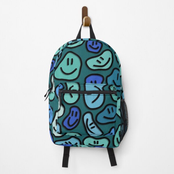 Item preview, Blue Distorted Smiley Faces designed and sold by Ayoub14.