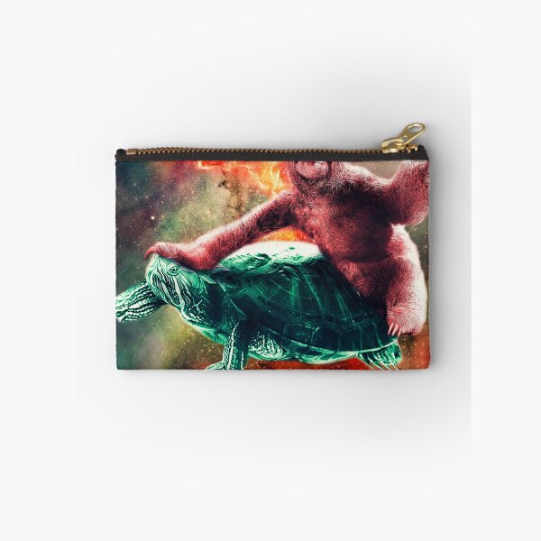 Item preview, Funny Space Sloth Riding On Turtle designed and sold by SkylerJHill.