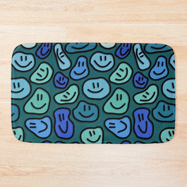 Item preview, Blue Distorted Smiley Faces designed and sold by Ayoub14.