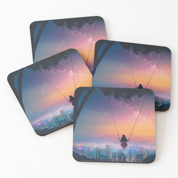 Item preview, Dream swinging above the city designed and sold by hriundelj.