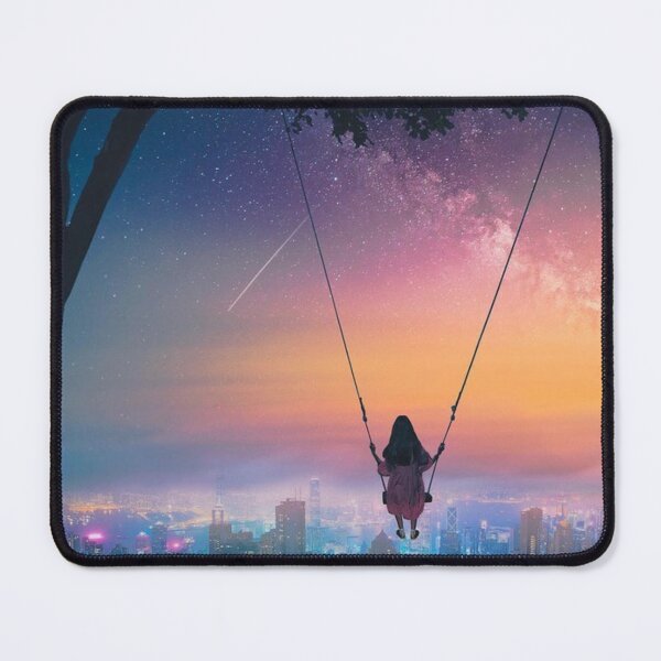 Item preview, Dream swinging above the city designed and sold by hriundelj.