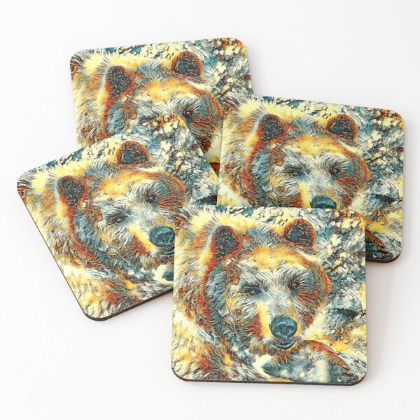 Item preview, Animal Art Bear 002 designed and sold by JAMFoto.