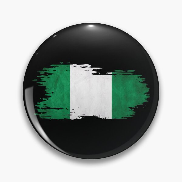Item preview, Nigeria - National Flag, Brush Effect designed and sold by Mohja-Design.