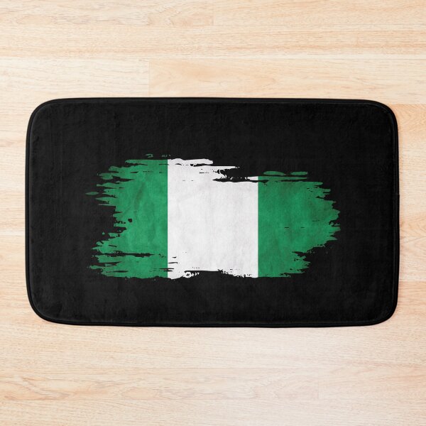 Item preview, Nigeria - National Flag, Brush Effect designed and sold by Mohja-Design.