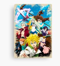 The Seven Deadly Sins: Revival of The Commandments Canvas Print