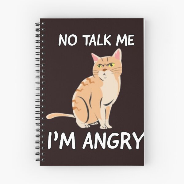 Item preview, No talk me I'm angry designed and sold by mandover.