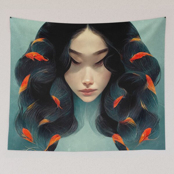 Item preview, Umm…You Have Fish in Your Hair designed and sold by WinnieWonka13.