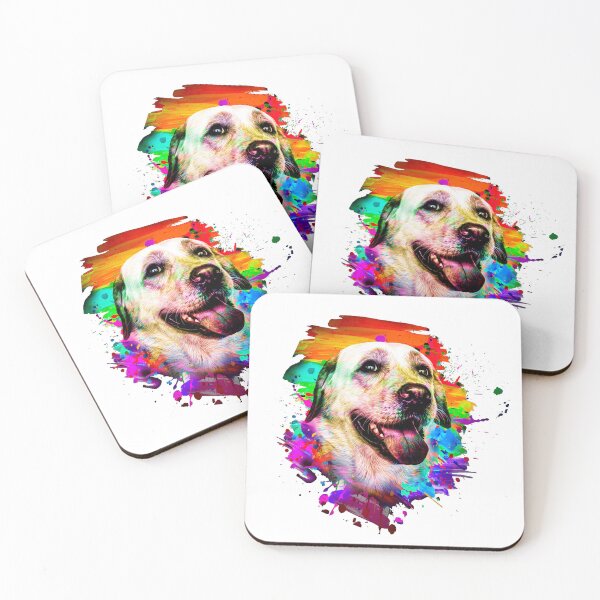 Item preview, Painted golden retriever designed and sold by Zip-Zup.