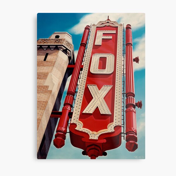 The Fox Theater Metal Print