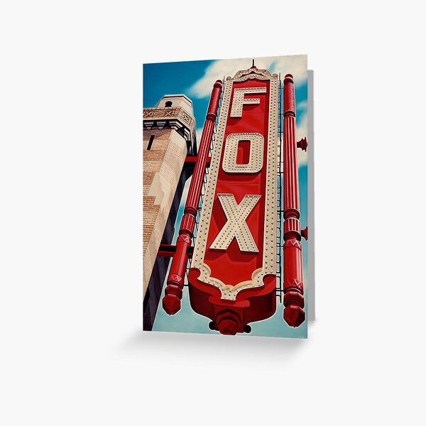 The Fox Theater Greeting Card
