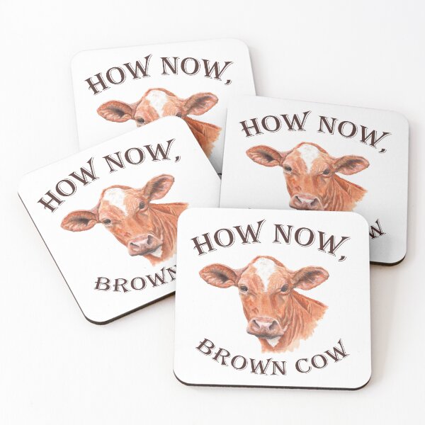 Item preview, Brown cow.Original illustration by Jane Green. designed and sold by janesg.