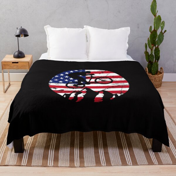 Item preview, Vintage Distressed USA Flag MTB Funny Mountain Bike Art For Men Women , Essential designed and sold by mohmmed22.