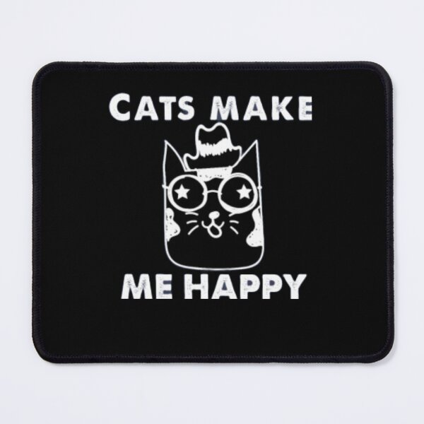 Item preview, Cats make me happy designed and sold by mandover.