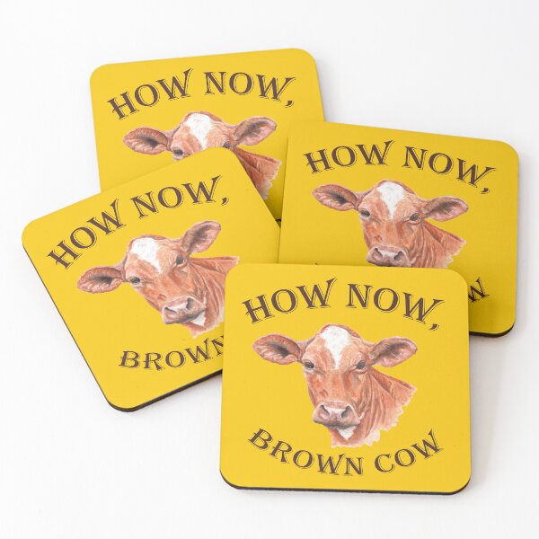 Item preview, Copy of Brown cow.Original illustration by Jane Green. designed and sold by janesg.
