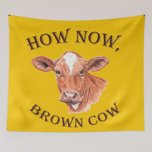 Item preview, Copy of Brown cow.Original illustration by Jane Green. designed and sold by janesg.