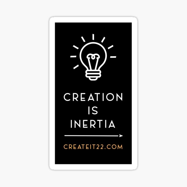 CreateIt22 Sketch Bulb Design Sticker