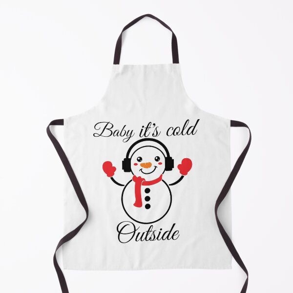 Item preview, Baby It's Cold Outside Snowman designed and sold by BlackSnowShop.