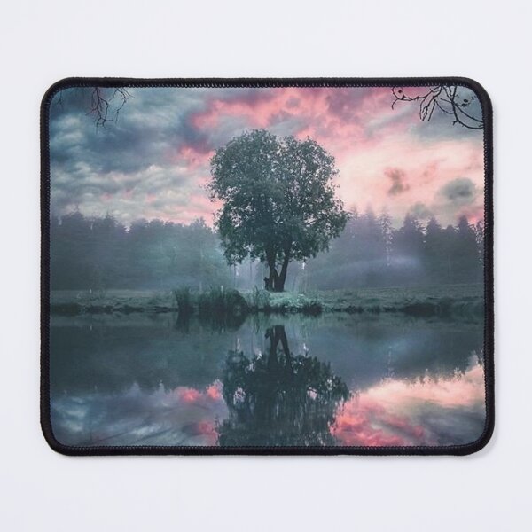 Item preview, Lonely tree in a lake designed and sold by hriundelj.