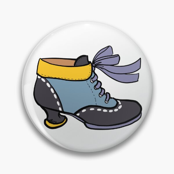 Item preview, Fluevog Investigator -- Blue / Black / Yellow / Purple designed and sold by anne m bray.
