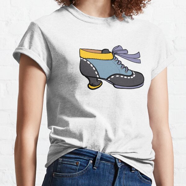 Fluevog Investigator -- Blue / Black / Yellow / Purple Classic T-Shirt