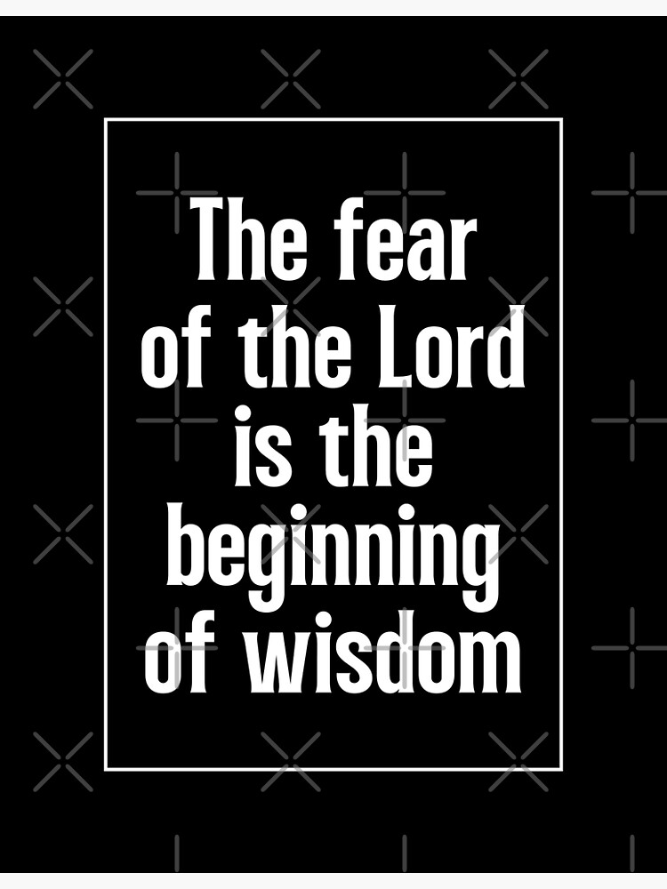 The Beginning of Wisdom {Acrylic Decor} The Beginning of Wisdom {Acrylic Decor}