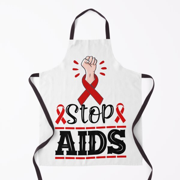 Item preview, Stop Aids Red Ribbon Day Support for World Aids Day Awareness designed and sold by Zeus-Studio.