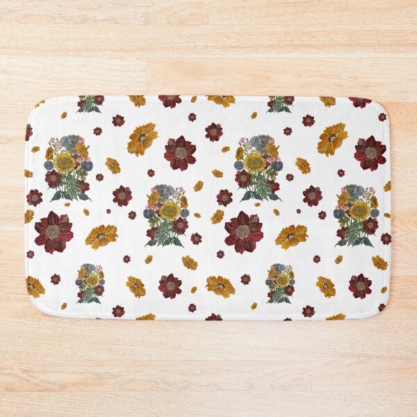 Artikelvorschau, Copy of Bouquet flower seamless pattern entworfen und verkauft von Yana Mustafina | Boho Soulful Designs.