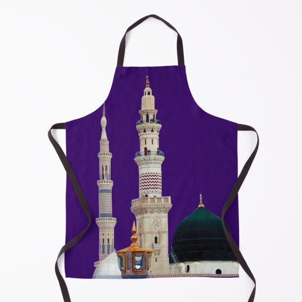 Item preview, Islamic Wall Art, Al-Masjid an-Nabawi Great Mosque of Mecca Quran Umrah, islamic, gray and green mosque, building, mosque designed and sold by AnadAA.