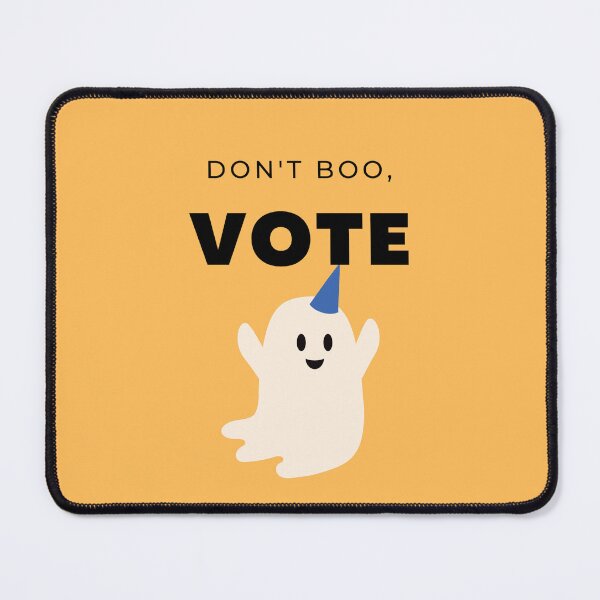 Item preview, Don't boo — vote! - Barack Obama designed and sold by Giovanni's Brown Quotes.