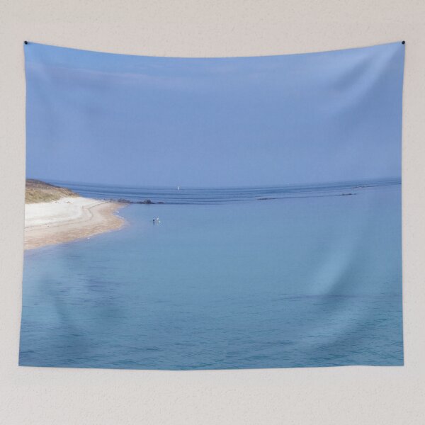 Item preview, Sea and beach of Herm, Channel Islands designed and sold by HazelWright.