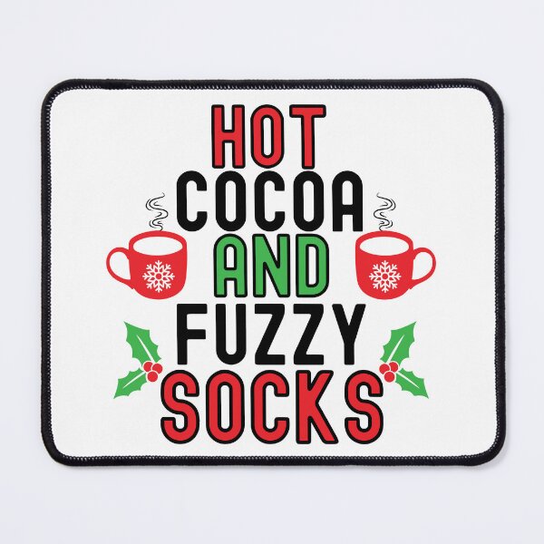 Item preview, Hot Cocoa and Fuzzy Sucks designed and sold by BlackSnowShop.