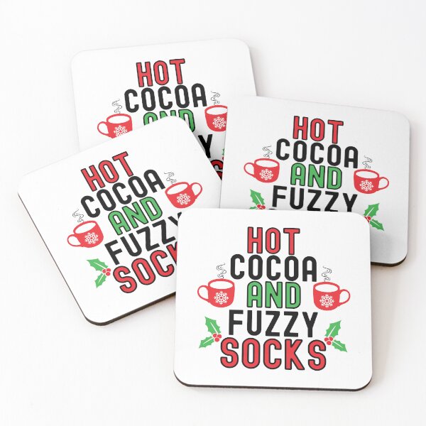 Item preview, Hot Cocoa and Fuzzy Sucks designed and sold by BlackSnowShop.