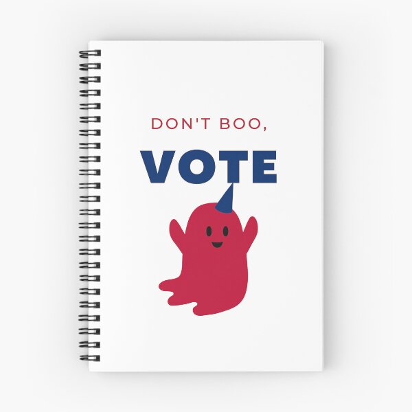 Item preview, Don't boo — vote!  - Barack Obama designed and sold by Giovanni's  Brown Quotes.