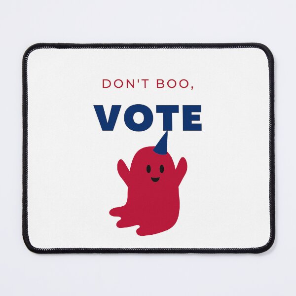 Item preview, Don't boo — vote! - Barack Obama designed and sold by Giovanni's Brown Quotes.