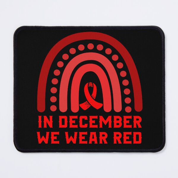 Item preview, Red Ribbon Day Support for World Aids Day Awareness designed and sold by Zeus-Studio.