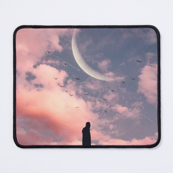 Item preview, Man and a dog on a sunset designed and sold by hriundelj.