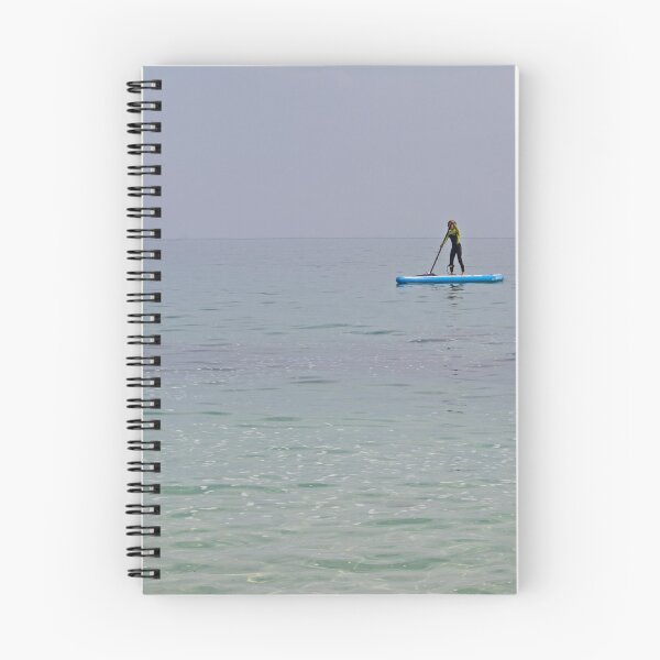 Item preview, Paddle boarder in the sea off the Isle of Herm, Channel Islands designed and sold by HazelWright.